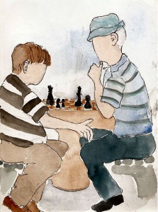 Échecs au Parc @ Parc de la Gare-d'Eau